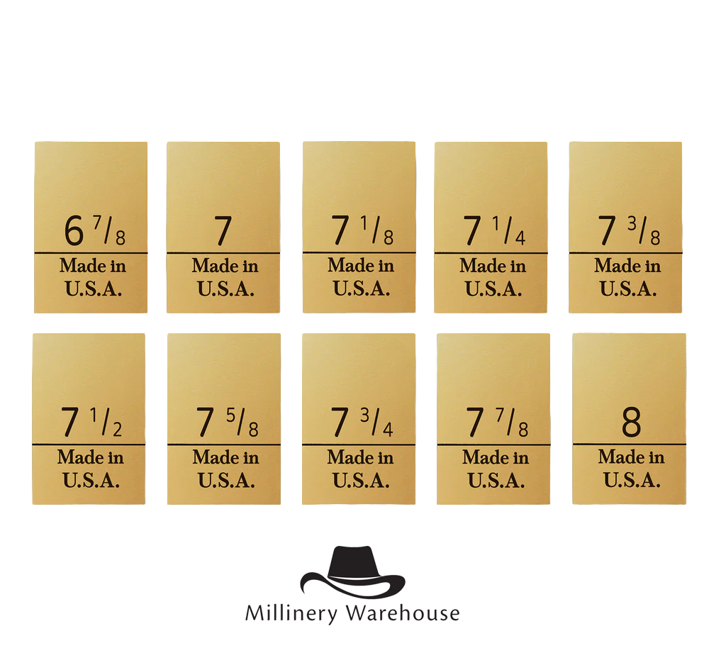Gold Size Labels