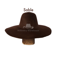 140g Premium Velour Capeline